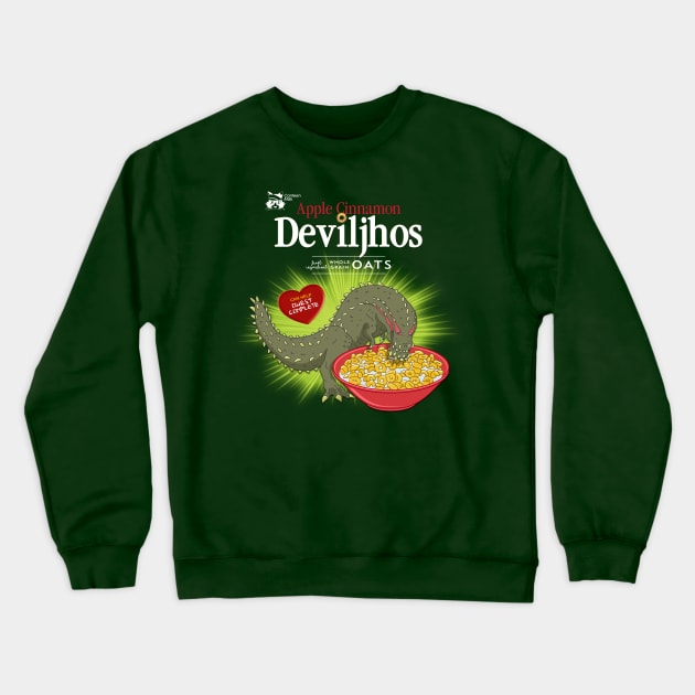 Deviljhos Cereal Crewneck Sweatshirt by CCDesign